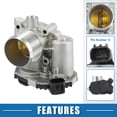 thumbnail image 3 of Unique Bargains Electronic Throttle Body Replacement No.055565489 for Chevy for Sonic 1.4l 2012-2018, 3 of 6