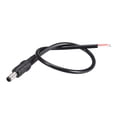 thumbnail image 1 of Uxcell Paquete de 3 DC Power 5.5mm x 2.5mm 4A 30cm, Conector macho de enchufe de barril, 1 of 3