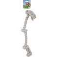 thumbnail image 2 of Cuerda de algodón blanca Dog Tug Toy Boss Pet, extra grande, 2 of 2