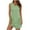 Mint Green Dress, variant on Htigea Summer V-Neck Dress for Women Sleeveless Side Split Mini Dress Casual Comfortable Beach Home Dresses Black,L