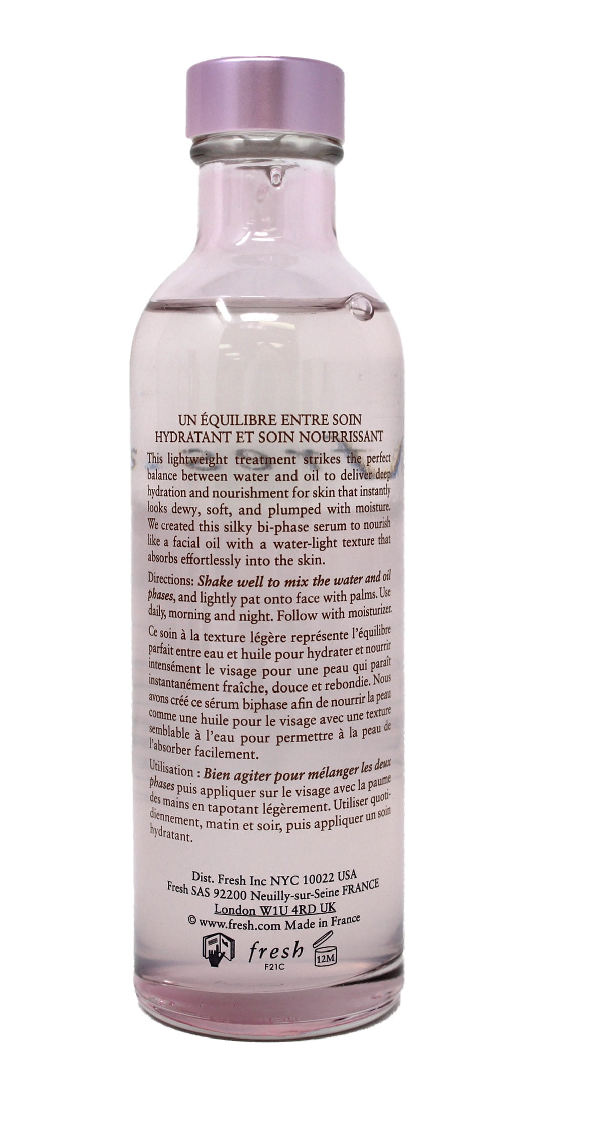 Fresh Rose Deep Hydration Oil Infused Serum 3 3 Ounces Walmart Com