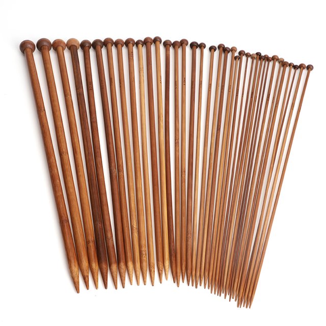 36Pcs Set, Kit, Carbonize Bamboo For Knitting Women