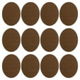 thumbnail image 1 of Kit de Parche de Terciopelo Ovalado Termoadhesivo Uxcell para Reparar Pantalones Camisas Chaquetas Café Claro 12 Paquete, 1 of 6