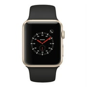 Apple Watch Series 2 - 38mm, WiFi - Gold with Black Sport Band - Scratch & Dent