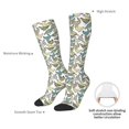 thumbnail image 6 of Fotbe Funny Chicken print Women's Men's Novelty Crew Socks Cotton Socks Knee High Socks for Walking,Running,Nurses,Pregnancy, 6 of 8