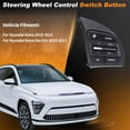 thumbnail image 2 of Steering Wheel Cruise Control Switch Button Right Side for Hyundai Kona 2018-2021 for Kona Electric 2019-2021 Replace 96720-J9110/96720-J9110-TMT, 2 of 7