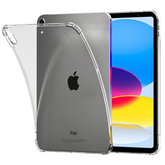 AICase Clear Case For Apple iPad (A16) Shockproof Slim Transparent Bumper Phone Cover