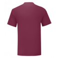 thumbnail image 3 of Fruit Of The Loom - Camiseta emblemática de la marca para hombre caballero (Burdeos), 3 of 3
