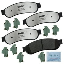 Bendix Brakes Disc Brake Pad Set Fits select: 2008-2012 FORD F250, 2005-2012 FORD F350