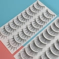 thumbnail image 2 of BESTYASH 80 Pares De Pestañas Postizas Negras Con Apariencia Natural Para Maquillaje Chic Y, 2 of 4
