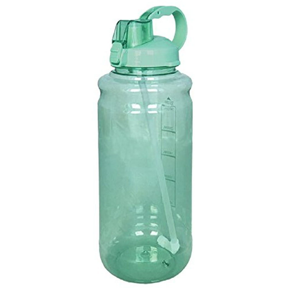 Exquis 101 oz Large Water Bottle with Handle & Straw