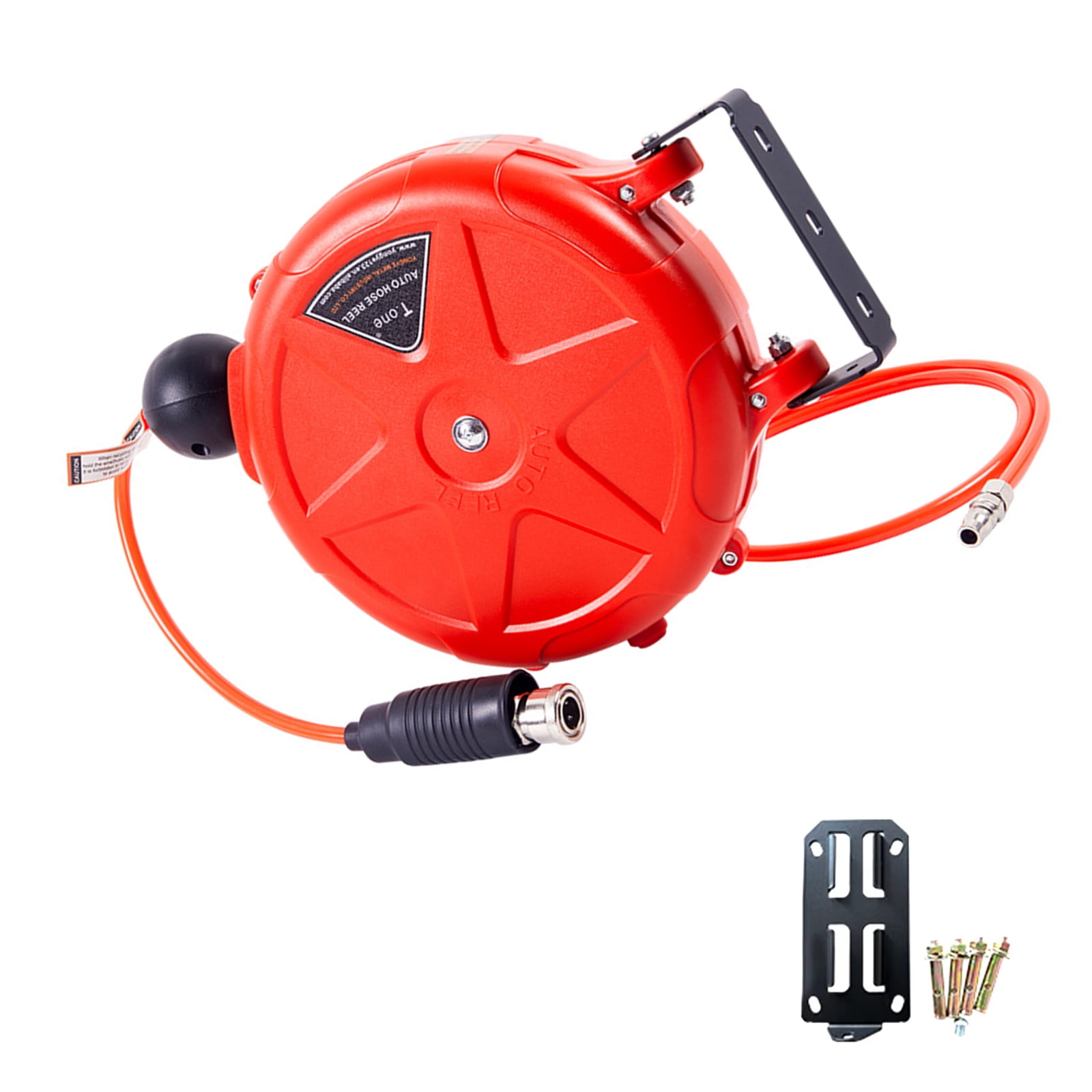 Practical Wall Mount Hoses Reel with 180° Swivels Portable Hoses Reel for Efficient Outdoor and Indoor Cleaning Tasks
