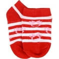 thumbnail image 5 of Disney Baby Girls' Minnie Mouse 5 Pack Socks (Shoe Size 4-7), 5 of 6