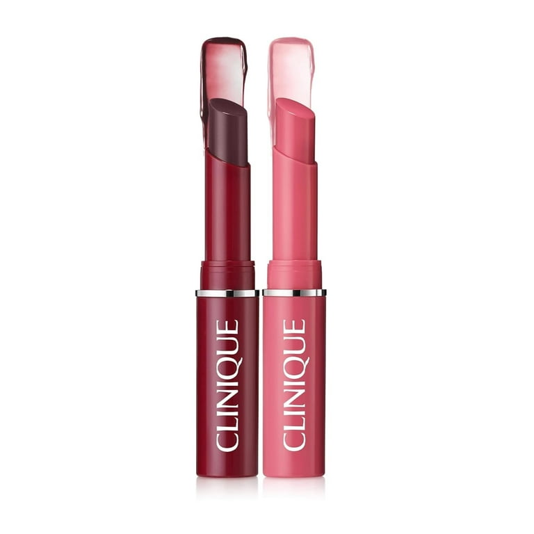 Clinique Lip Duo Set, Black Honey and Pink Honey, Sheer Balm-Gloss