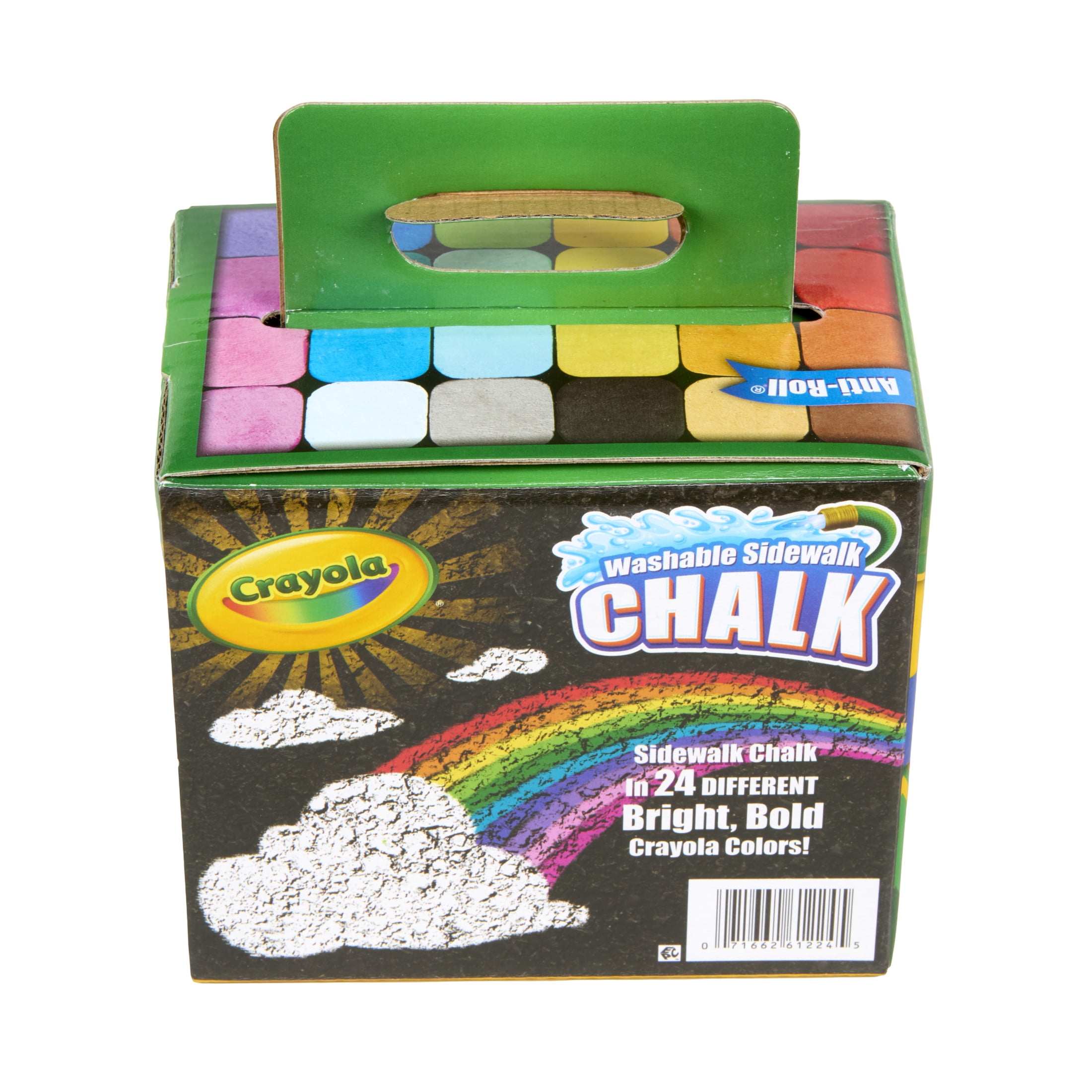 Crayola Washable Sidewalk Chalk, 24 Ct, Outdoor Toys, Summer Activities for Kids, Screen Free Play, Arts and Crafts, Creative Gifts for Kids, Ages 4+