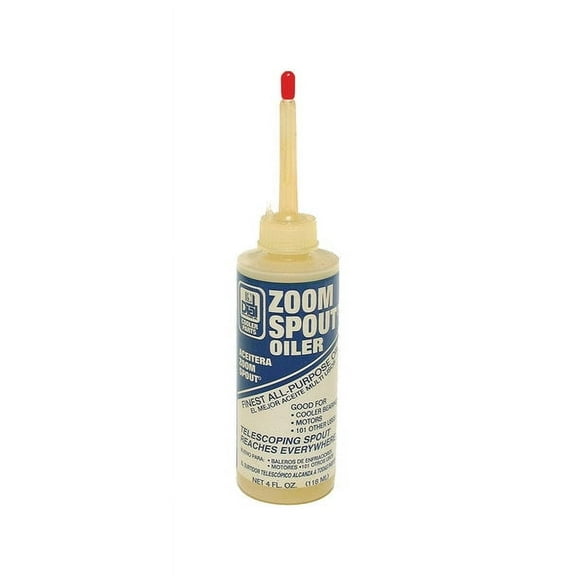 2Pc Dial Zoom Spout White Evaporative Cooler Oil 4 oz.
