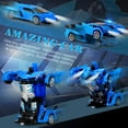 thumbnail image 3 of Remote Control Car - Transform Robot RC Cars, Toys for Ages 5-7, Kids Toys, 4 Year Old Boy Toys, Toys for 3 4 5 6 7 8 10 12 Years Old Boy, Gifts for Boys Kids Toddlers Birthday, 3 of 6