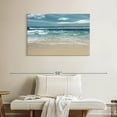 thumbnail image 2 of Elephant Stock Symphony Of The Sea Wall Art - Horizontal Canvas Wall Art - Dining Room Wall Decor - Beach Canvas - Blue And Teal Decor By Nan - 39" x 26", 2 of 8
