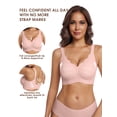 thumbnail image 4 of MINTREUS Women's Wireless Bras for Women Push Up Bras Full Coverage Bra Bralettes No Underwire Bra Comfortable Everyday Seamless, 4 of 8