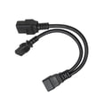 thumbnail image 4 of Cable de alimentación IEC320 C19 IEC320 C13 a IEC320 C20, Cable divisor Y estándar profesional para ordenador, Monitor HDTV, 4 of 8