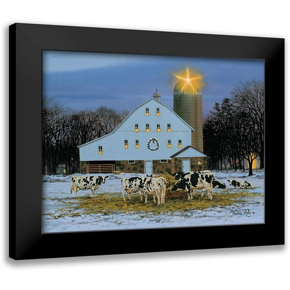 Mohr, Bonnie 14x12 Black Modern Framed Museum Art Print Titled - All is Calm