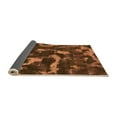 thumbnail image 2 of Ahgly Company Indoor Rectangle Abstract Orange Modern Area Rugs, 2' x 4', 2 of 4