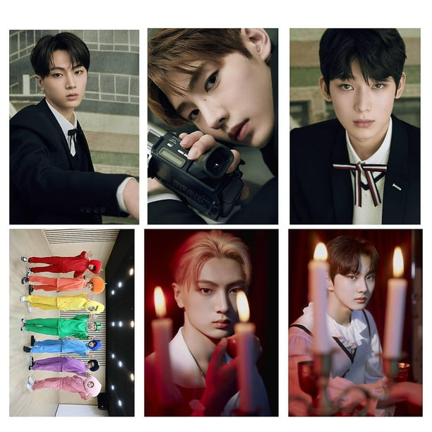 54pcs/set Kpop Enhypen Photo Card New Album Lomo Card Jungwon