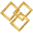 thumbnail image 3 of SHISUYAN 3Pcs Miniature House Accessories Golden Rectangular for Educational Purposes, 3 of 8
