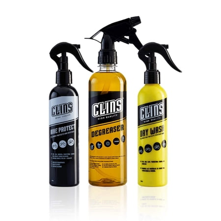 CLEANING KIT 3 CLINS (DEGREASER + BIKE PROTECT + DRY WASH) price history on PriceWatchPro