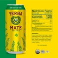 thumbnail image 5 of Guayakí Yerba Mate, Organic Energy Drink Alternative, Enlighten Mint, 150mg Natural Plant Based Caffeine, Better for You Energy & Focus, No Jitters or Crash, 15.5 Oz (Pack of 12), 5 of 5
