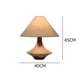 thumbnail image 2 of Lámpara de mesa de cerámica retro for dormitorio, mesita de noche, decoración for sala de estar y hotel., 2 of 6