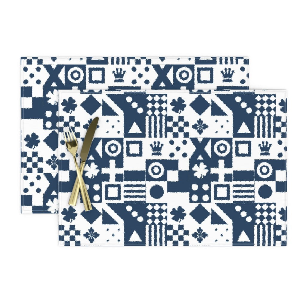 Cloth Placemats Jockey Racing Silks Horse Off To The Races Set of 2 -  Walmart.com
