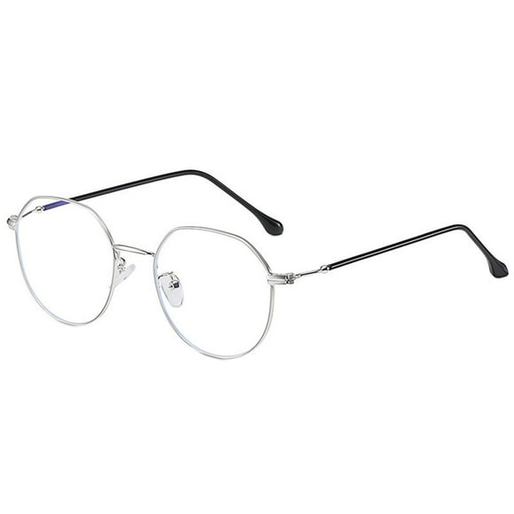 Anteojos irregulares Hugo Estilo vintage transparente