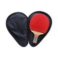 thumbnail image 6 of Amaiiu Table Tennis Paddle Bag Portable Protection Racket Carrying Holder Ball Bat Storage Carrier Case Lining Printed Pocket Letter Black, 6 of 6