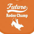 thumbnail image 4 of Inktastic Future Rodeo Champ Bull Rider Boys Baby Bib, 4 of 4