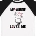 thumbnail image 4 of Inktastic My Auntie Loves Me Girls Toddler T-Shirt, 4 of 5
