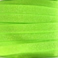 thumbnail image 2 of 3/8" Frosted Elastic Glitter Ribbon 544 Neon Green 3 Yard, 2 of 2