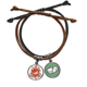 thumbnail image 1 of Brazalete Unbranded Rojo espada samurai ilustración Cuerda Mano Cadena cuero Dinero, 1 of 2