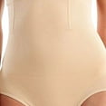 thumbnail image 6 of Elainilye Fashion Womens Shapewear Tummy Control Exposed Buttock Butt Lifting Panties Exposed PP Mesh Sexy Body Shaper,Beige, 6 of 6