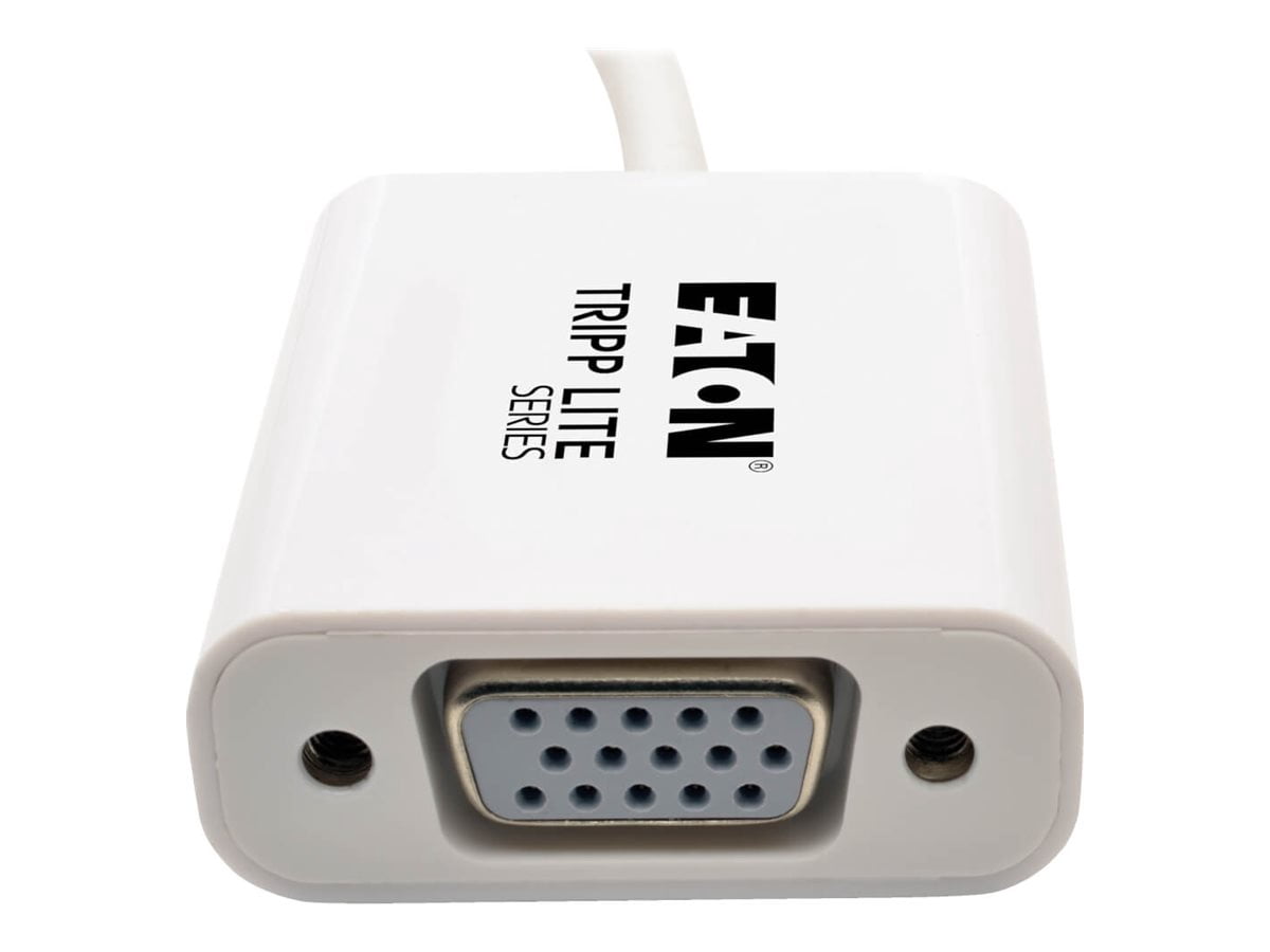 Tripp Lite Keyspan Mini DisplayPort to VGA Active Cable Adapter, MDP 1.2, Converter for MDP to VGA (M/F), 6-in. (P137-06N-VGA-V2)