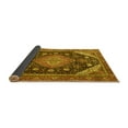 thumbnail image 2 of Ahgly Company Indoor Square Persian Yellow Traditional Area Rugs, 7' Square, 2 of 4