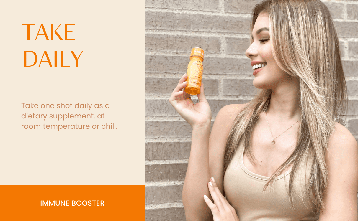 Alfa Vitamins Vitamin C 1,000mg Shot - Plus Zinc, Ginger, & Echinacea - Immune system Booster - Orange Flavor - 2.4 FL oz individual bottles - 20 Pack