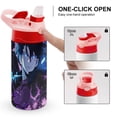 thumbnail image 4 of Solo Leveling Stainless Steel Water Bottle with Straw Children's Vacuum Insulated Mug Leak-Proof Water Cup, 4 of 8