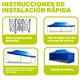 thumbnail image 4 of Carpa Toldo 6x3 Plegable Onof Impermeable Fiestas Eventos Azul, 4 of 6