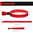 thumbnail image 2 of 100 Pcs Cloth Event Wristband, Disposable Wristbands for Events, Colored Wristbands Events,for Lightweight Concert,Club Entrance Wrist Strap Party Wristband Event(Color : Red), 2 of 14