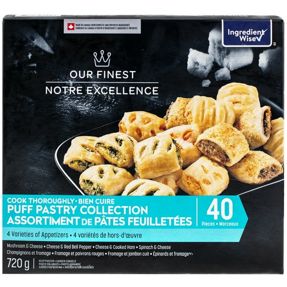 Assortiment de pâtes feuilletées Notre Excellence 720&nbsp;g