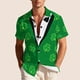 thumbnail image 5 of Ceisia St. Patrick's Day Men's Unisex Hawaiian Shirt | Summer Beach Casual Short Sleeve Button Down Gift Printed Top, 5 of 9
