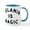 White/Blue Inside, variant on CafePress - Melanin Is Magic - 11 oz Ceramic Mug - Novelty Coffee Tea Cup
