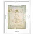 thumbnail image 3 of Vitruvian Man, c.1492, Figurative Framed Art Print Wall Art by Leonardo da Vinci Sold by Art.Com, 3 of 6
