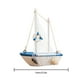thumbnail image 2 of Mini modelo de velero decoración hogar Hotel Oficina mesa miniatura adorno de barco de vela de madera, boya salvavidas Inevent HA8706-01B, 2 of 6